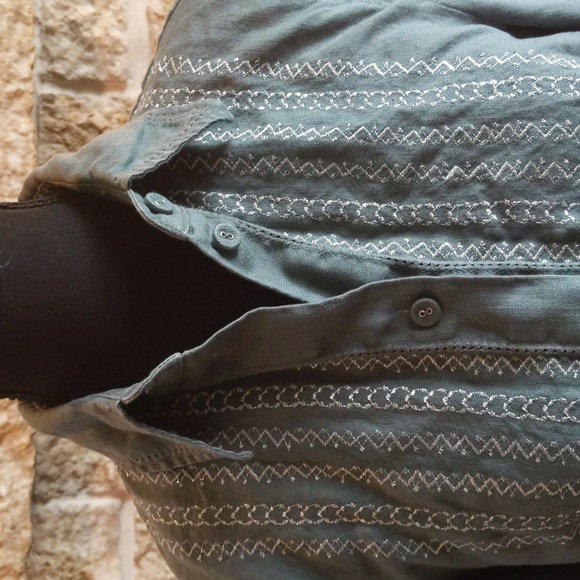 Olsen Linen Blouse - Picture 4 of 14